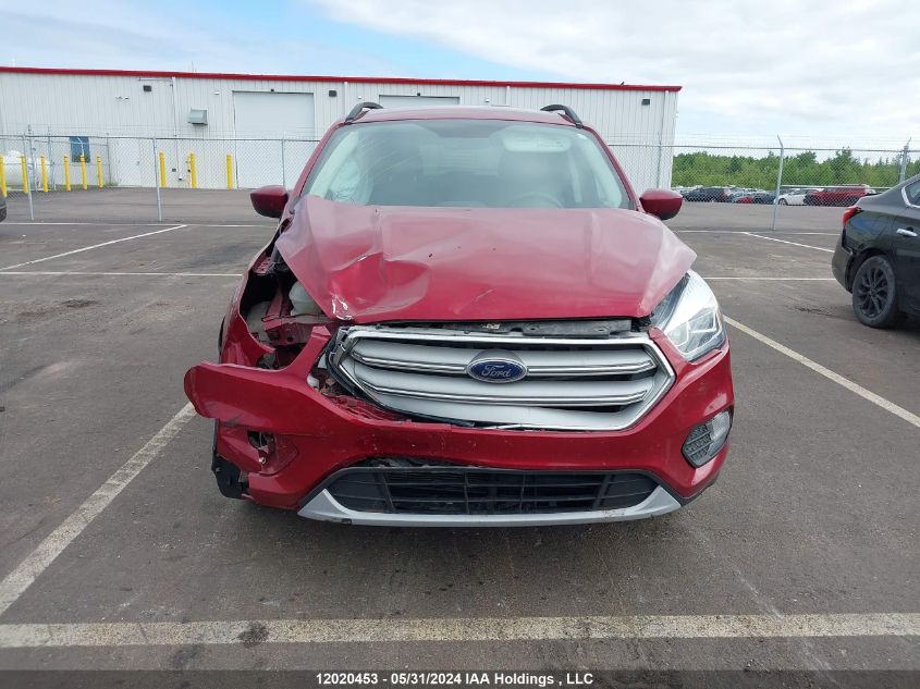 2017 Ford Escape Se VIN: 1FMCU9GD3HUD00663 Lot: 12020453