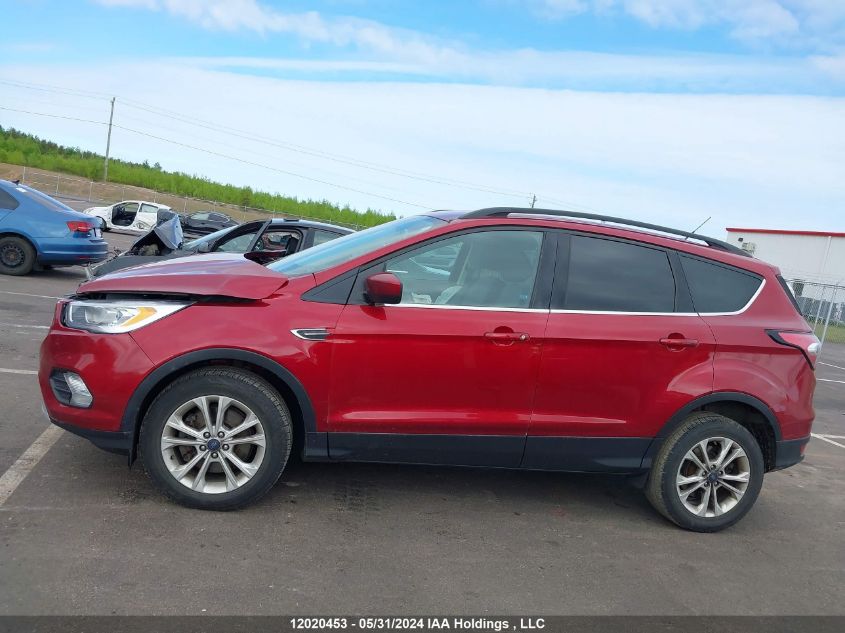 2017 Ford Escape Se VIN: 1FMCU9GD3HUD00663 Lot: 12020453