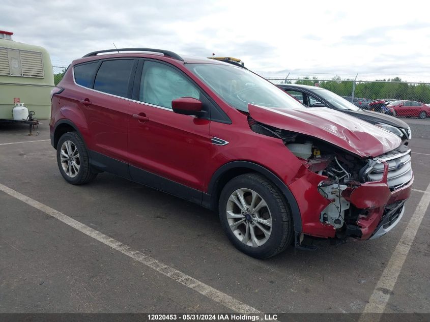 2017 Ford Escape Se VIN: 1FMCU9GD3HUD00663 Lot: 12020453