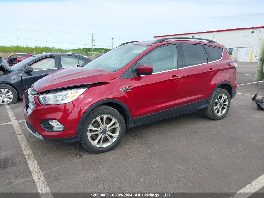 2017 Ford Escape Se VIN: 1FMCU9GD3HUD00663 Lot: 12020453