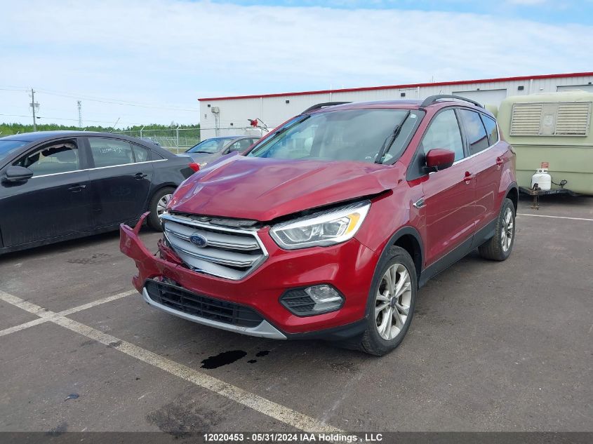 2017 Ford Escape Se VIN: 1FMCU9GD3HUD00663 Lot: 12020453