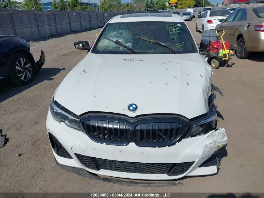 2020 BMW 3 Series VIN: WBA5U9C00LA380768 Lot: 12020455