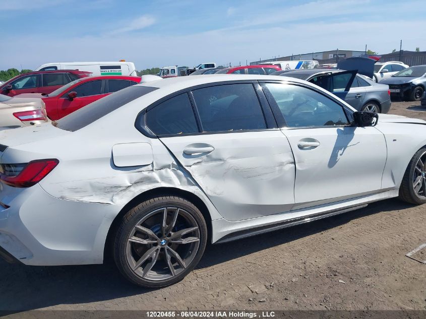 2020 BMW 3 Series VIN: WBA5U9C00LA380768 Lot: 12020455