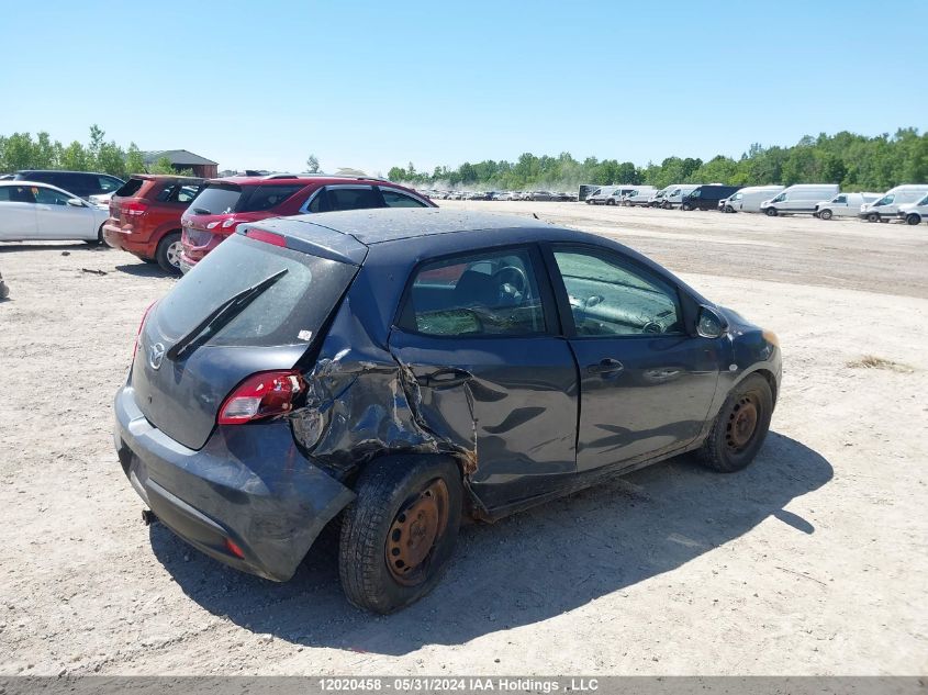 2011 Mazda Mazda2 VIN: JM1DE1HY5B0109155 Lot: 12020458