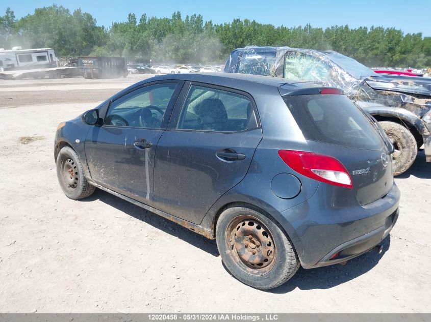 2011 Mazda Mazda2 VIN: JM1DE1HY5B0109155 Lot: 12020458