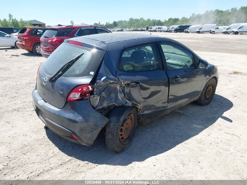 2011 Mazda Mazda2 VIN: JM1DE1HY5B0109155 Lot: 12020458