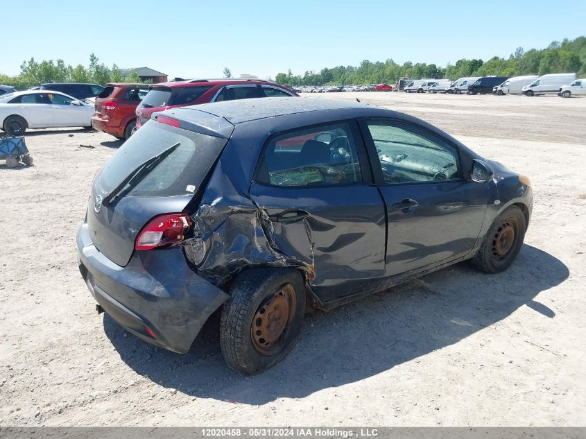 2011 Mazda Mazda2 VIN: JM1DE1HY5B0109155 Lot: 12020458