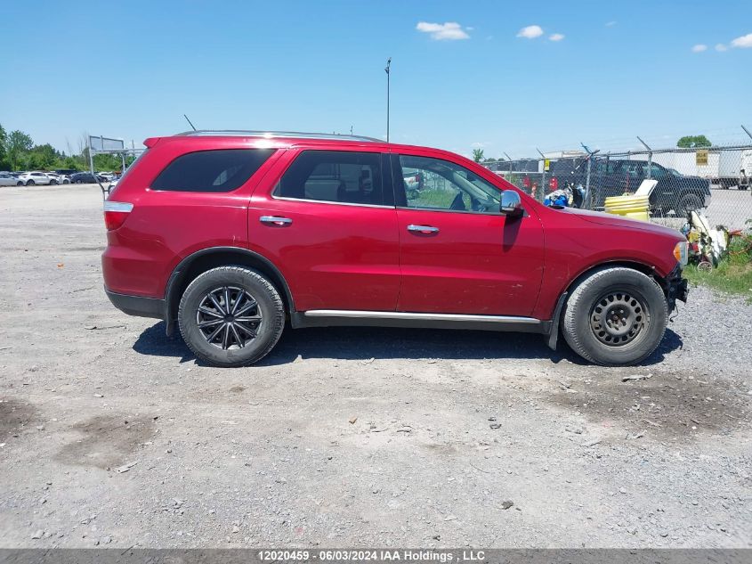 2013 Dodge Durango VIN: 1C4RDJDG0DC617833 Lot: 12020459