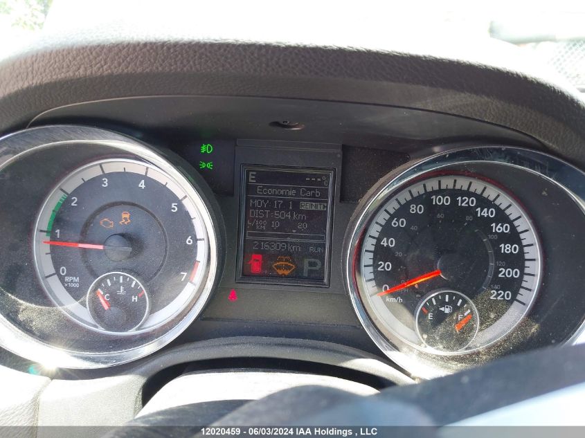 2013 Dodge Durango VIN: 1C4RDJDG0DC617833 Lot: 12020459