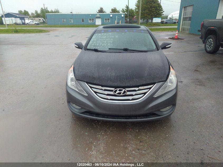 2013 Hyundai Sonata Se/Limited VIN: 5NPEC4AC4DH807594 Lot: 12020463