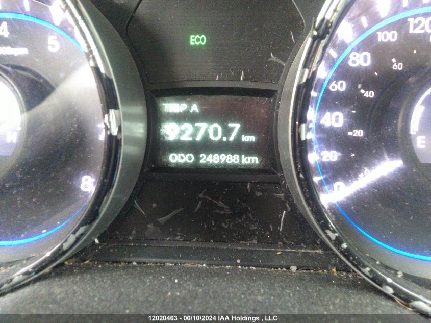 2013 Hyundai Sonata Se/Limited VIN: 5NPEC4AC4DH807594 Lot: 12020463