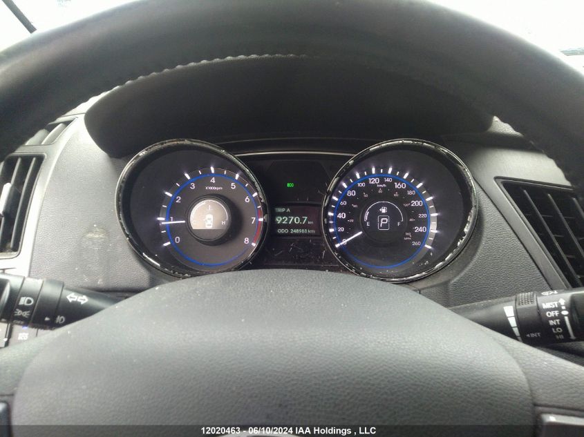 2013 Hyundai Sonata Se/Limited VIN: 5NPEC4AC4DH807594 Lot: 12020463