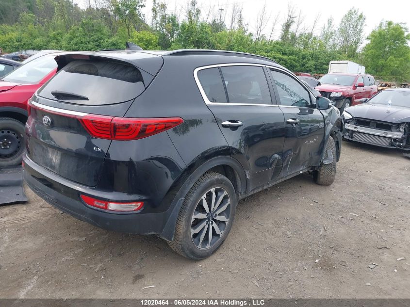 2019 Kia Sportage Ex VIN: KNDPNCAC7K7605606 Lot: 12020464