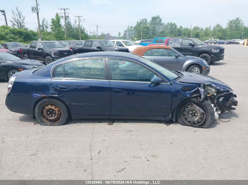 2005 Nissan Altima S/Sl VIN: 1N4AL11D75C370652 Lot: 12020465