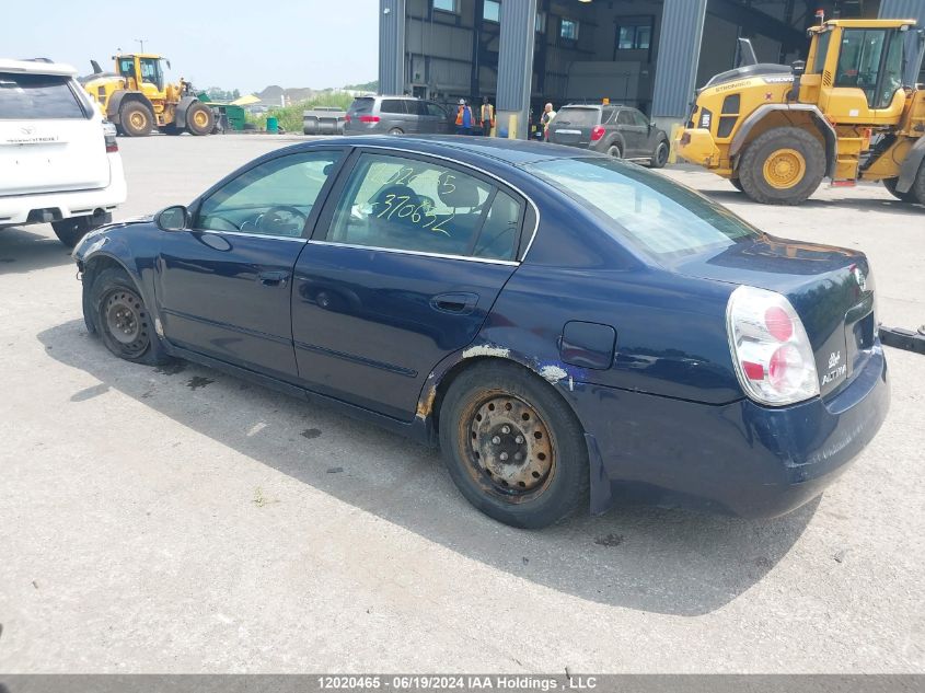 2005 Nissan Altima S/Sl VIN: 1N4AL11D75C370652 Lot: 12020465