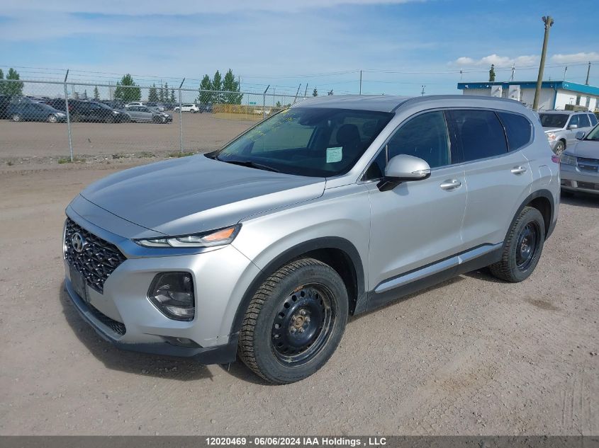 2019 Hyundai Santa Fe Sel/Sel Plus VIN: 5NMS3CAD4KH003666 Lot: 12020469