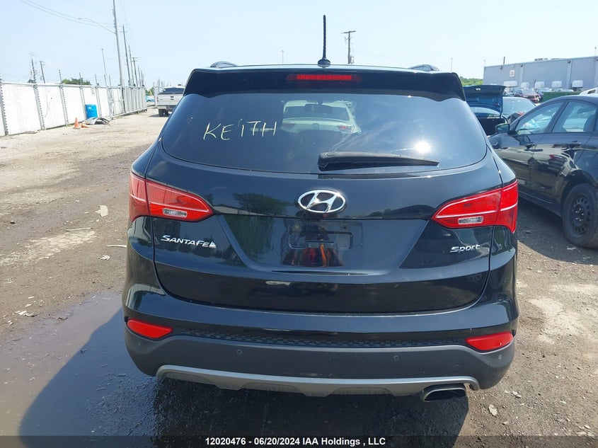 2015 Hyundai Santa Fe Sport VIN: 5XYZU3LB3FG292837 Lot: 12020476