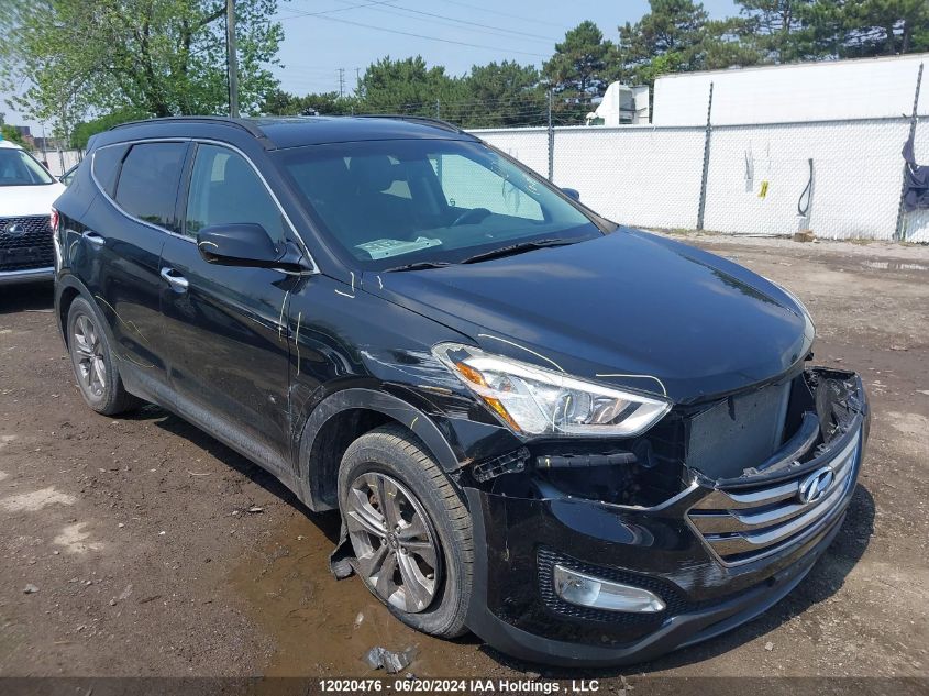 2015 Hyundai Santa Fe Sport VIN: 5XYZU3LB3FG292837 Lot: 12020476