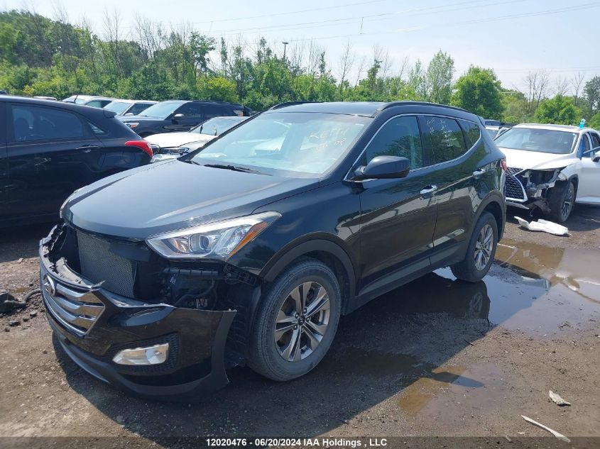 2015 Hyundai Santa Fe Sport VIN: 5XYZU3LB3FG292837 Lot: 12020476