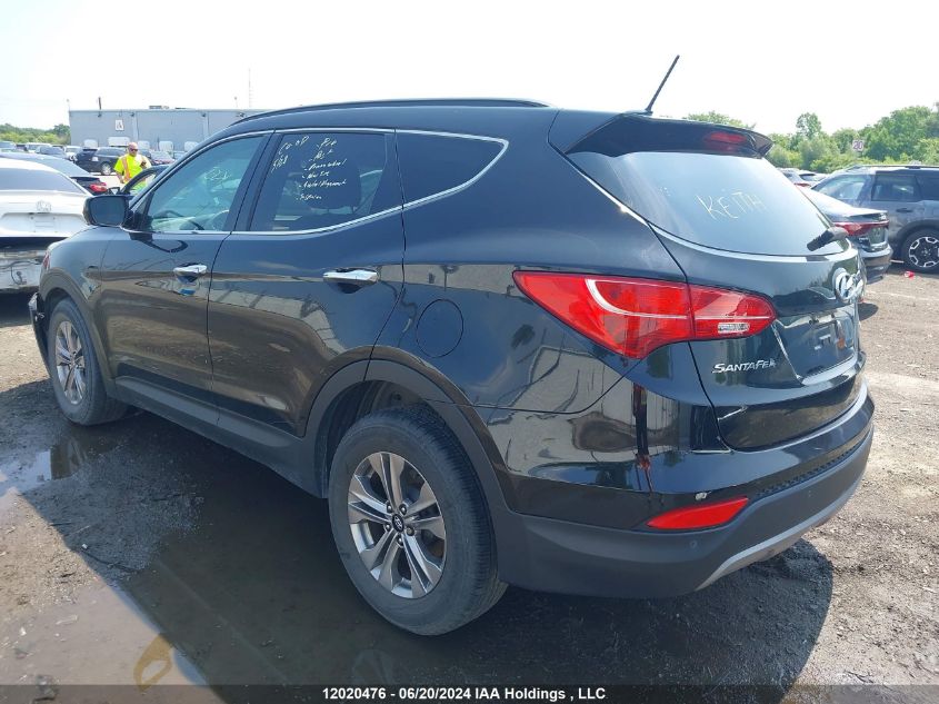 2015 Hyundai Santa Fe Sport VIN: 5XYZU3LB3FG292837 Lot: 12020476