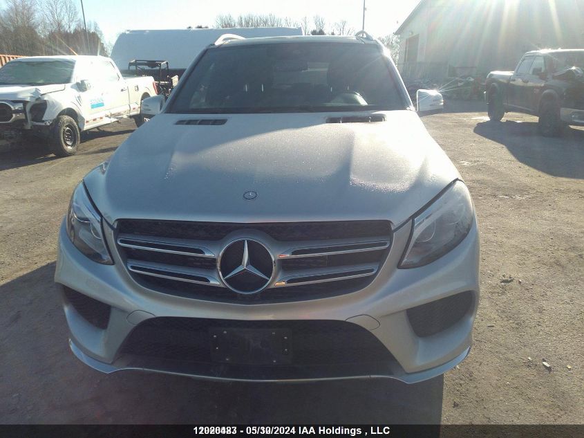 2016 Mercedes-Benz Gle VIN: 4JGDA2EBXGA789018 Lot: 12020483