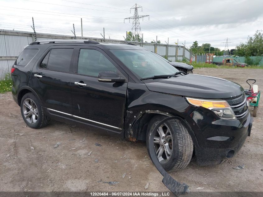 2013 Ford Explorer Limited VIN: 1FM5K8F81DGA90215 Lot: 12020484