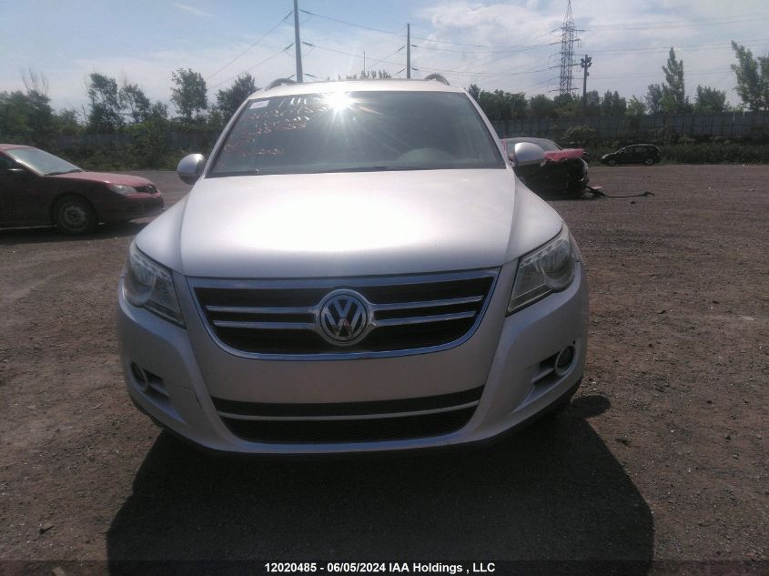2010 Volkswagen Tiguan VIN: WVGBV7AX2AW528583 Lot: 12020485