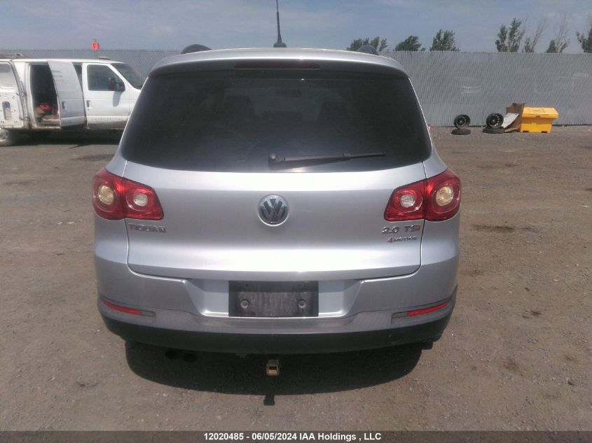 2010 Volkswagen Tiguan VIN: WVGBV7AX2AW528583 Lot: 12020485