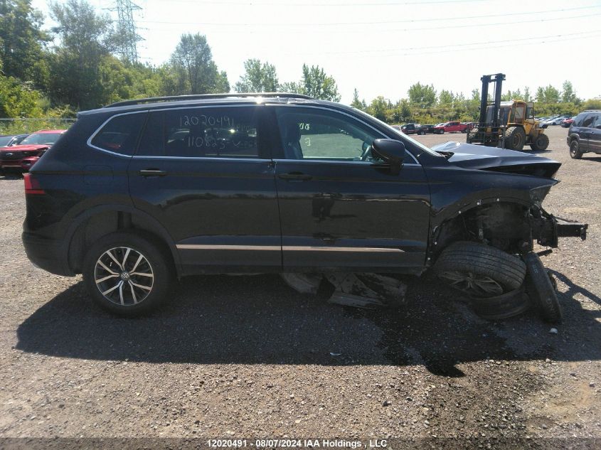 2018 Volkswagen Tiguan Se/Sel VIN: 3VV2B7AX1JM110823 Lot: 12020491