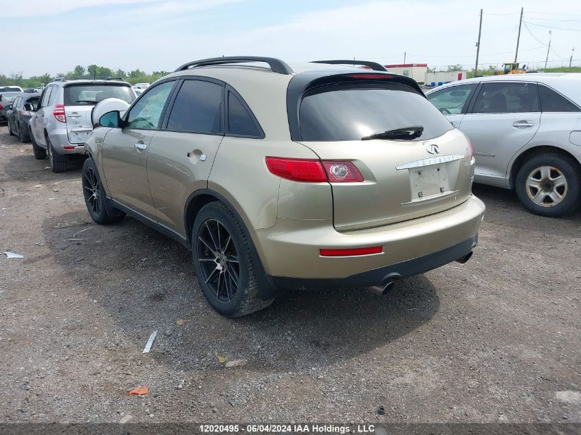 2005 Infiniti Fx35 VIN: JNRAS08W75X208530 Lot: 12020495