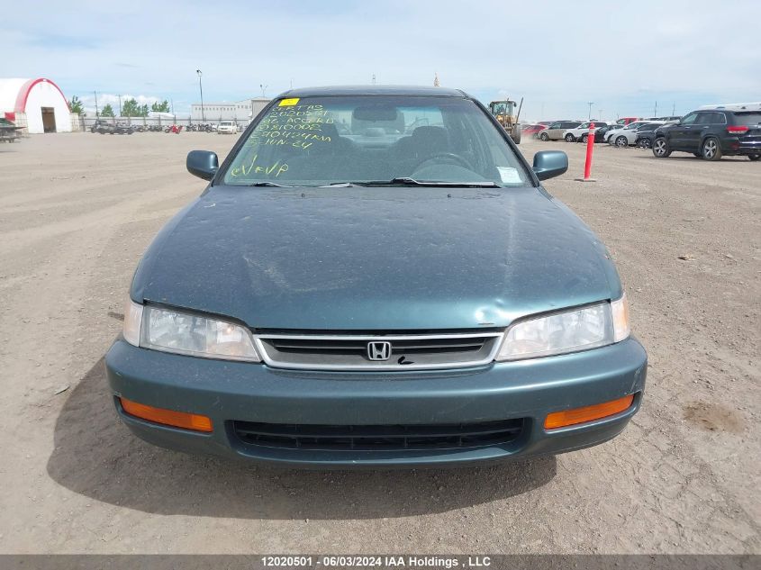 1996 Honda Accord Lx/Ex VIN: 1HGCD5639TA810002 Lot: 12020501