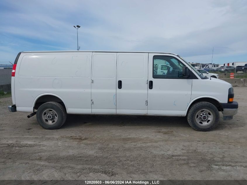 2021 GMC Savana Cargo Van VIN: 1GTW7BFP6M1220622 Lot: 12020503