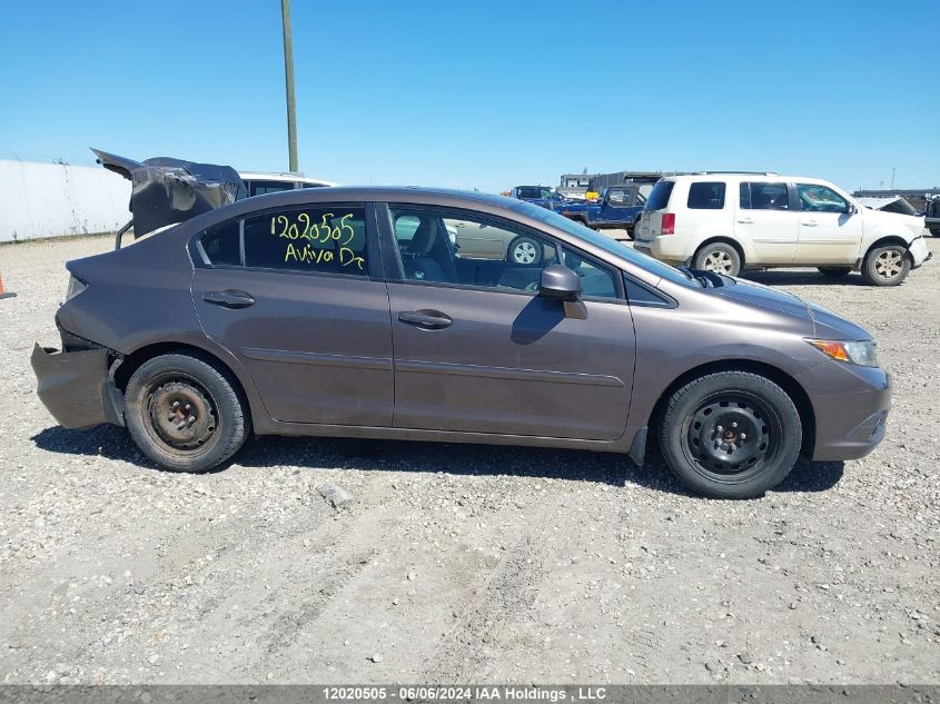 2012 Honda Civic Ex 4Dr VIN: 2HGFB2F53CH020196 Lot: 12020505