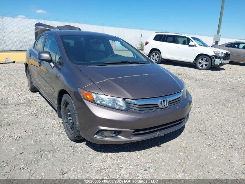 2012 Honda Civic Ex 4Dr VIN: 2HGFB2F53CH020196 Lot: 12020505