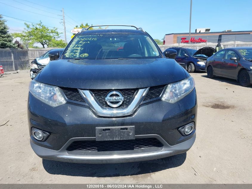 2016 Nissan Rogue VIN: 5N1AT2MV9GC816612 Lot: 12020515