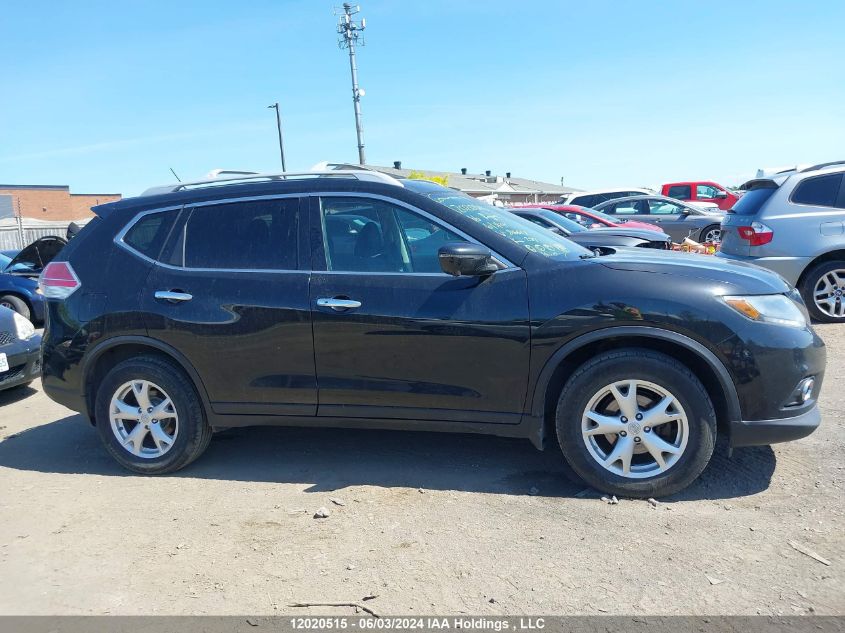 2016 Nissan Rogue VIN: 5N1AT2MV9GC816612 Lot: 12020515