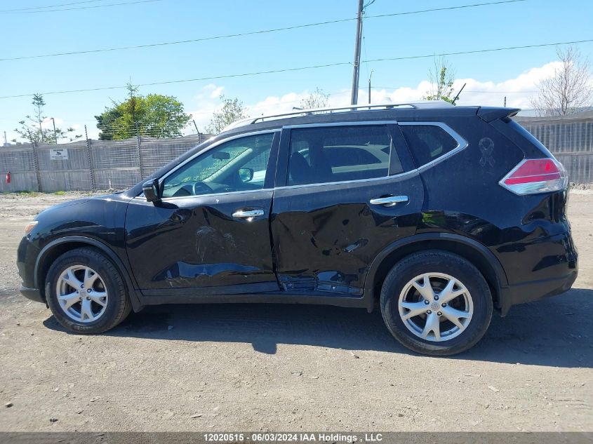 2016 Nissan Rogue VIN: 5N1AT2MV9GC816612 Lot: 12020515