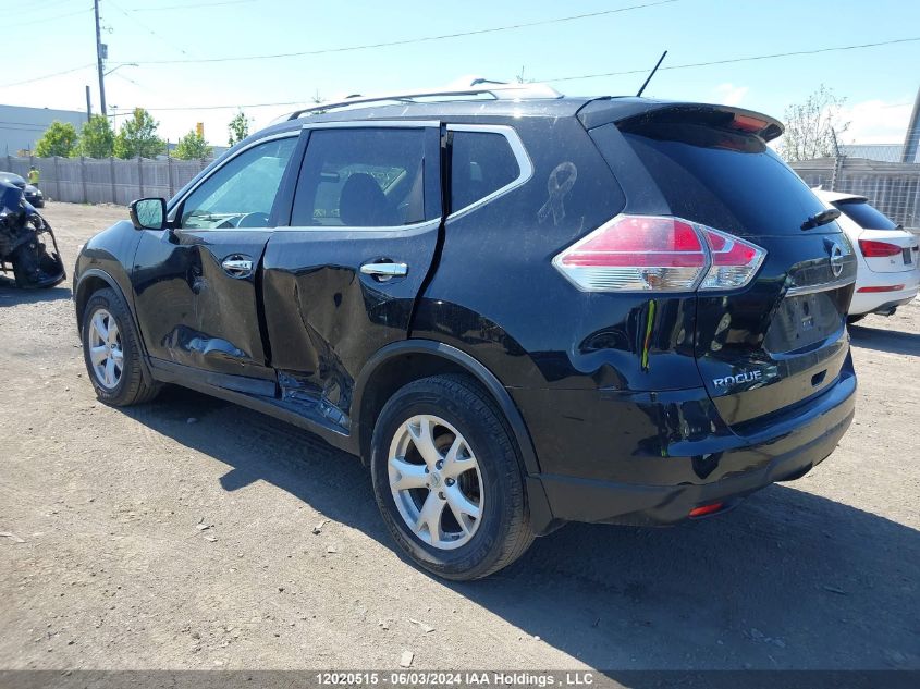 2016 Nissan Rogue VIN: 5N1AT2MV9GC816612 Lot: 12020515