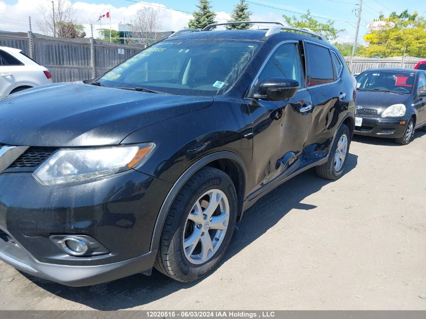 2016 Nissan Rogue VIN: 5N1AT2MV9GC816612 Lot: 12020515