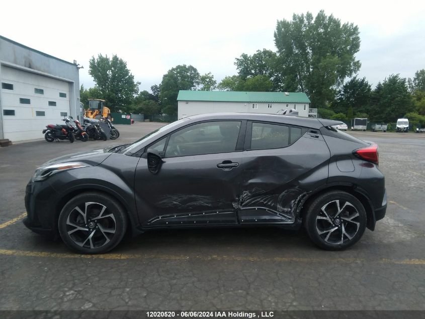 2021 Toyota C-Hr Xle/Le/Night Shade/Limited VIN: JTNKHMBX9M1119096 Lot: 12020520