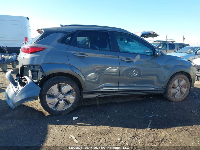 2021 Hyundai Kona Electric Preferred VIN: KM8K23AG7MU122073 Lot: 12020528