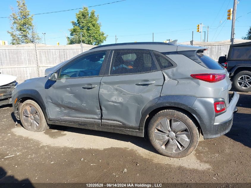 2021 Hyundai Kona Electric Preferred VIN: KM8K23AG7MU122073 Lot: 12020528