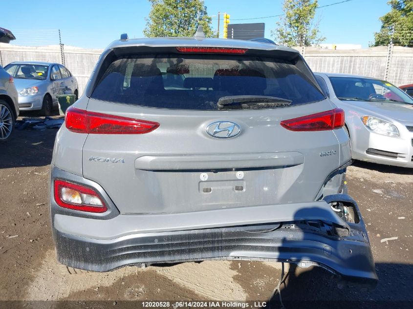 2021 Hyundai Kona Electric Preferred VIN: KM8K23AG7MU122073 Lot: 12020528