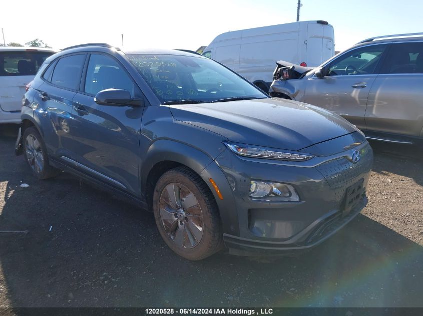 2021 Hyundai Kona Electric Preferred VIN: KM8K23AG7MU122073 Lot: 12020528