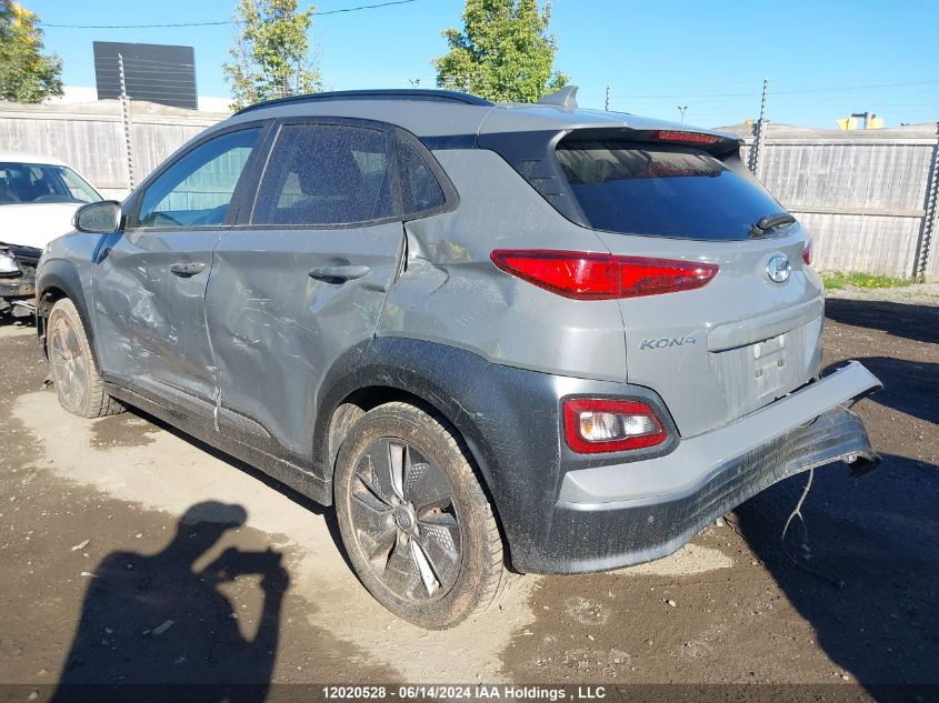 2021 Hyundai Kona Electric Preferred VIN: KM8K23AG7MU122073 Lot: 12020528