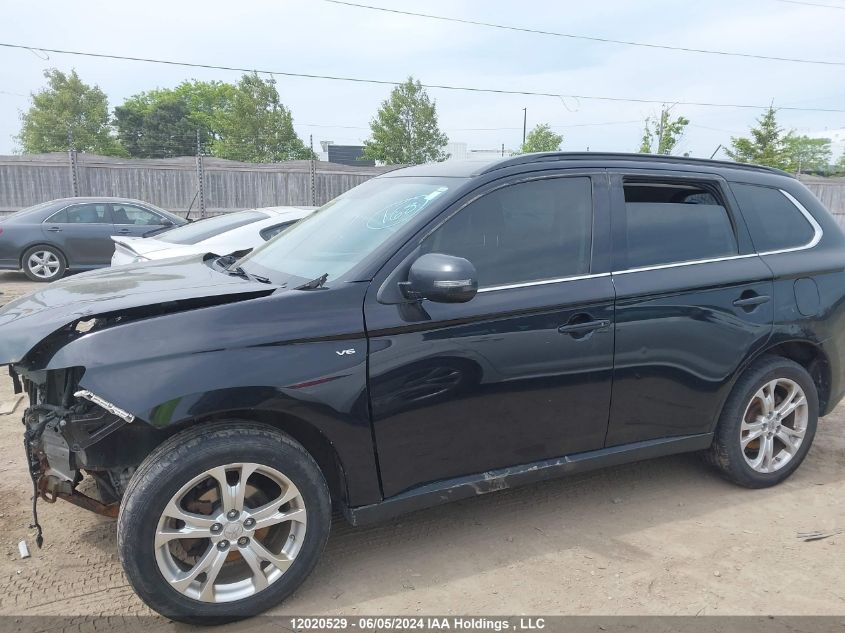 2014 Mitsubishi Outlander VIN: JA4JZ4AX5EZ605495 Lot: 12020529