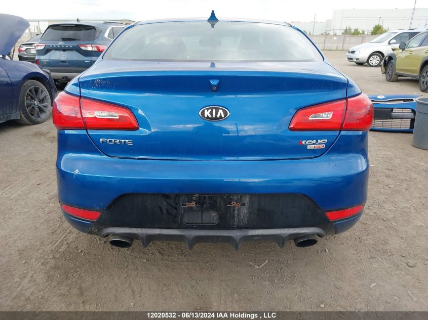 2014 Kia Forte Koup VIN: KNAFZ6A35E5250787 Lot: 12020532