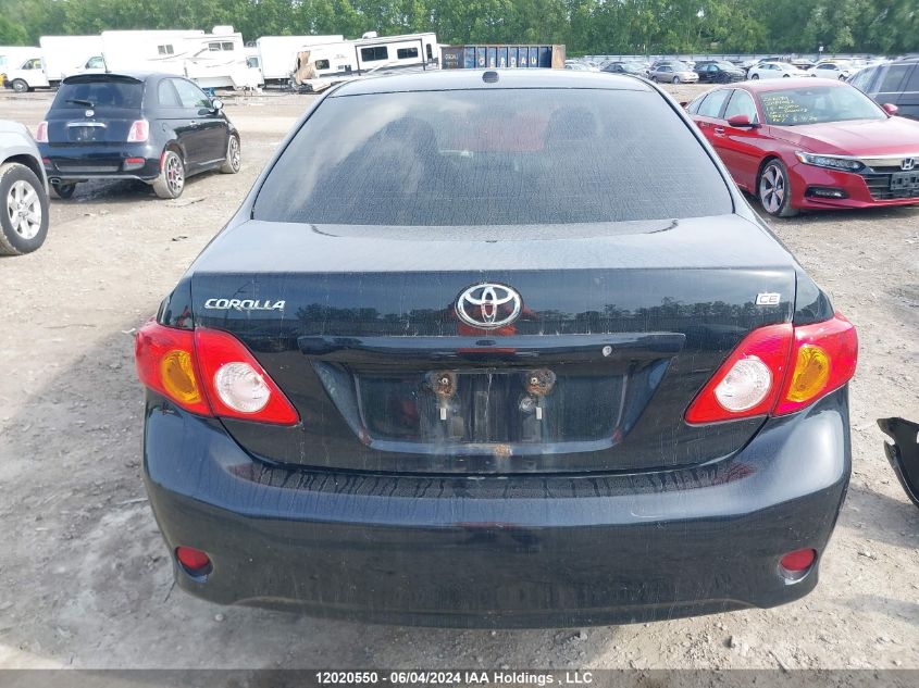 2009 Toyota Corolla Le VIN: 2T1BU40EX9C052769 Lot: 12020550