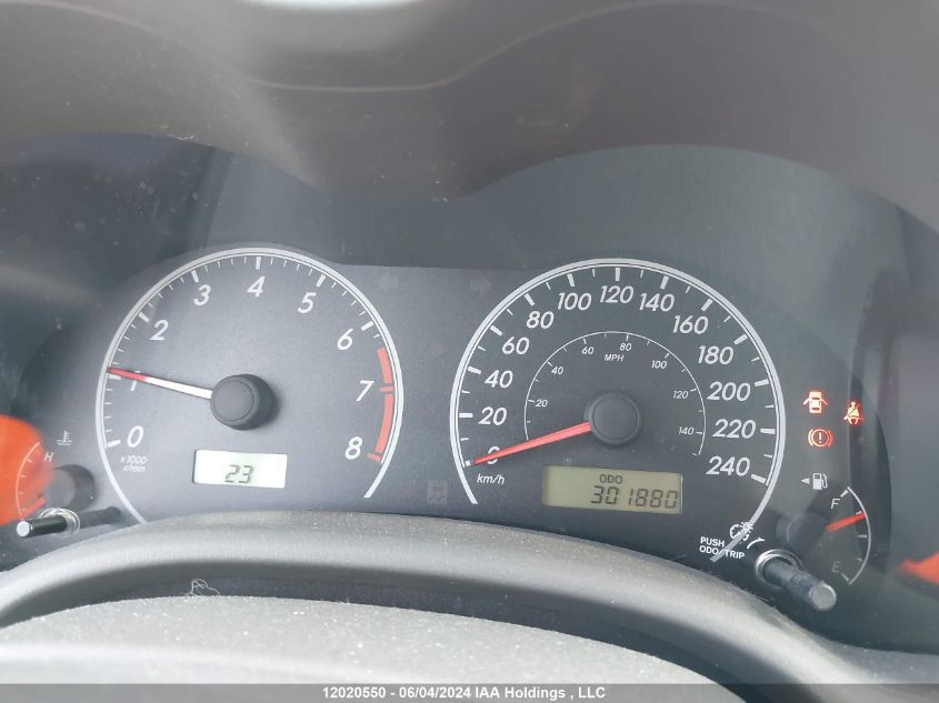 2009 Toyota Corolla Le VIN: 2T1BU40EX9C052769 Lot: 12020550