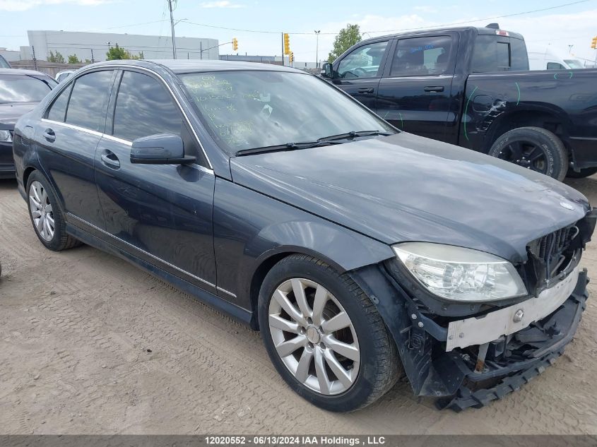 2010 Mercedes-Benz C-Class VIN: WDDGF8FB9AF431509 Lot: 12020552